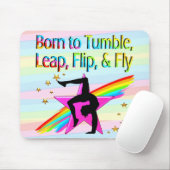 GEBOREN OM GEPERSONALISEERDE GYMNASTIEK NOTITIEBLO MUISMAT (Met muis)