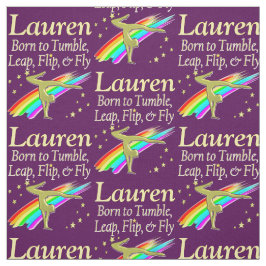 GEBOREN OM GEPERSONALISEERDE GYMNASTIEKSTOF TE TUI STOF