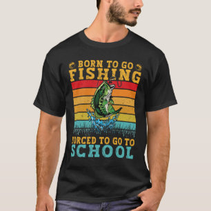 Geboren om Gevist naar school te gaan T-shirt
