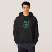 Geboren om Gevist te worden naar de schoolvisserij Hoodie (Voorkant volledig)