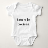 Geboren om geweldige te worden romper (Voorkant)