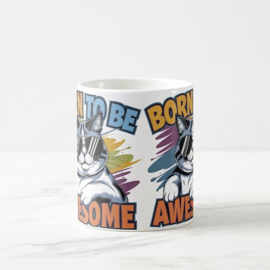 Geboren om geweldige te zijn, dat ben jij! 🌟💥 Bl Koffiemok (Center)