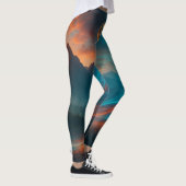 Geboren om Gothic Witch Pattern Leggings te verbra (Rechts)