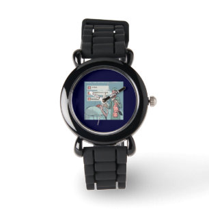 Geboren om grappige vrouwenhorloge te tweeten horloge