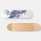 Geboren om gratis te worden persoonlijk skateboard (Horizontaal)