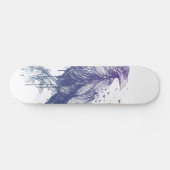 Geboren om gratis te worden persoonlijk skateboard (Horizontaal)