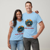 Geboren om G'rill BBQ Master Fun Pun te zijn T-shirt (Unisex)