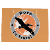 Geboren om grote cadeautas mee te nemen (Achterkant)