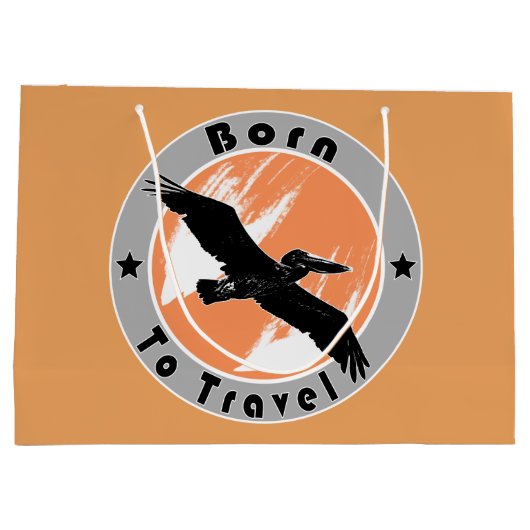 Geboren om grote cadeautas mee te nemen (Achterkant)