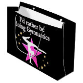 GEBOREN OM GYMNASTIEK TE DOEN GROOT CADEAUZAKJE (Voorkant Gekanteld)