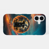 Geboren om heks iPhone-hoesje te verbranden iPhone 16 Hoesje (Achterkant horizontaal)