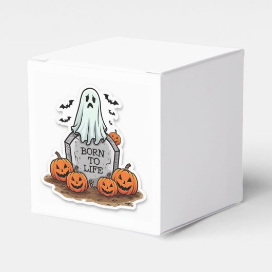 Geboren om het leven te zijn bedankdoosjes (Voorkant Zijde)