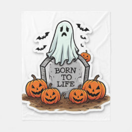 Geboren om het leven te zijn fleece deken