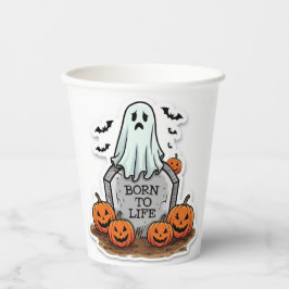 Geboren om het leven te zijn papieren bekers