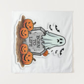 Geboren om het leven te zijn wandkleed (Voorkant (horizontaal))