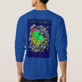 Geboren om in een buitenaardse slaap te slapen trui (Achterkant)