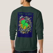 Geboren om in een buitenaardse slaap te slapen trui (Achterkant)