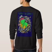 Geboren om in een buitenaardse slaap te slapen trui (Achterkant)