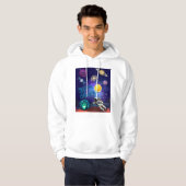 GEBOREN OM IN OMLOOP TE ZIJN HOODIE (Voorkant volledig)