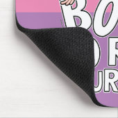 Geboren om je leven te verpesten muismat (Hoek)