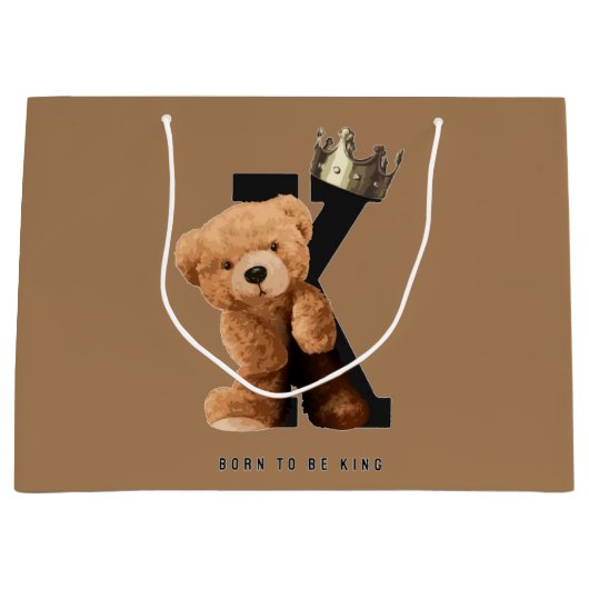 Geboren om koning te zijn! groot cadeauzakje (Voorkant)