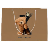 Geboren om koning te zijn! groot cadeauzakje (Achterkant)