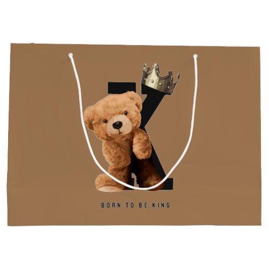 Geboren om koning te zijn! groot cadeauzakje (Achterkant)
