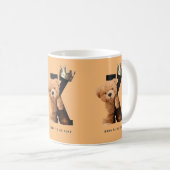 Geboren om koning te zijn! koffiemok (Voorkant rechts)