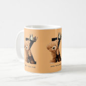 Geboren om koning te zijn! koffiemok (Voorkant links)