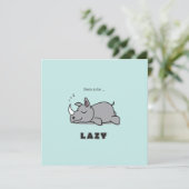 Geboren om lui te zijn (Staand voorkant)