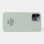 Geboren om lui te zijn Case-Mate iPhone case (Achterkant (horizontaal))