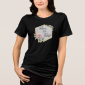 Geboren om Moedig te zijn Bloem T-shirt (Voorkant)
