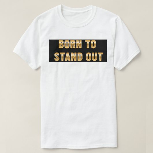 Geboren om onze t-shirt (Design voorkant)