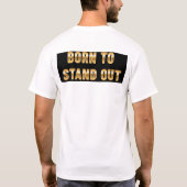 Geboren om onze t-shirt (Achterkant)