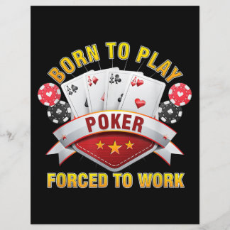 Geboren om poker te spelen die gedwongen is om gam
