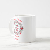 Geboren om Ram te zijn Koffiemok (Voorkant links)