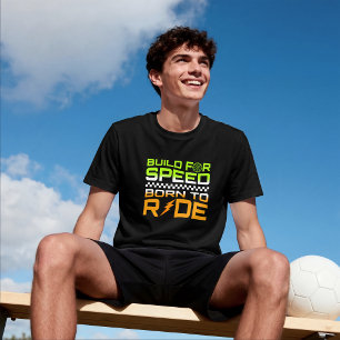 Geboren om Retro Racing te rijden T-shirt