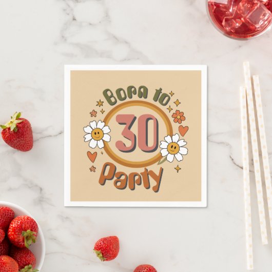 Geboren om Retro Servetten te Feesten (Insitu)