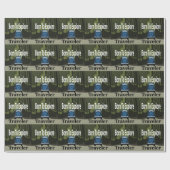 Geboren om roadtrip te verkennen cadeaupapier (Vlak)