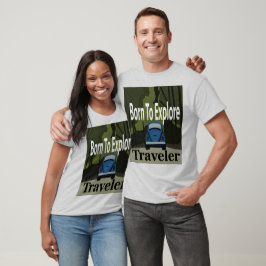 Geboren om roadtrip te verkennen t-shirt