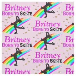  GEBOREN OM SCHAATS GEPERSONALISEERDE STOF