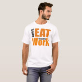 geboren om shirt te eten (Voorkant volledig)