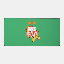 geboren om spelletjes te spelen bureaumat