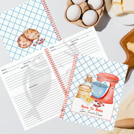 Geboren om spiraal Notitieboek te bakken