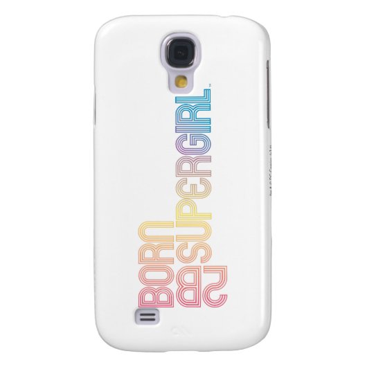 Geboren om Supergirl te zijn Case-Mate Samsung Galaxy Hoesje (Achterkant)