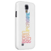 Geboren om Supergirl te zijn Case-Mate Samsung Galaxy Hoesje (Back/Rechts)