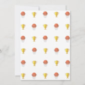 Geboren om te ballen kaart (Achterkant)