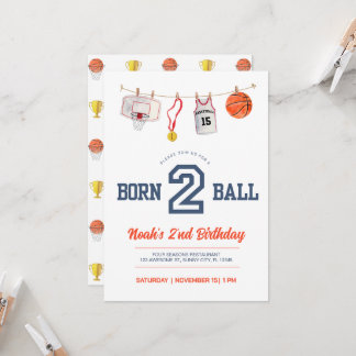 Geboren om te ballen kaart