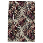 Geboren om te bloeien - Gotisch Victoriaans Medium Cadeauzakje (Achterkant)