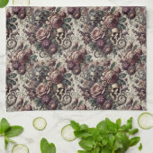 Geboren om te bloeien - Gotisch Victoriaans Theedoek (Gevouwen)